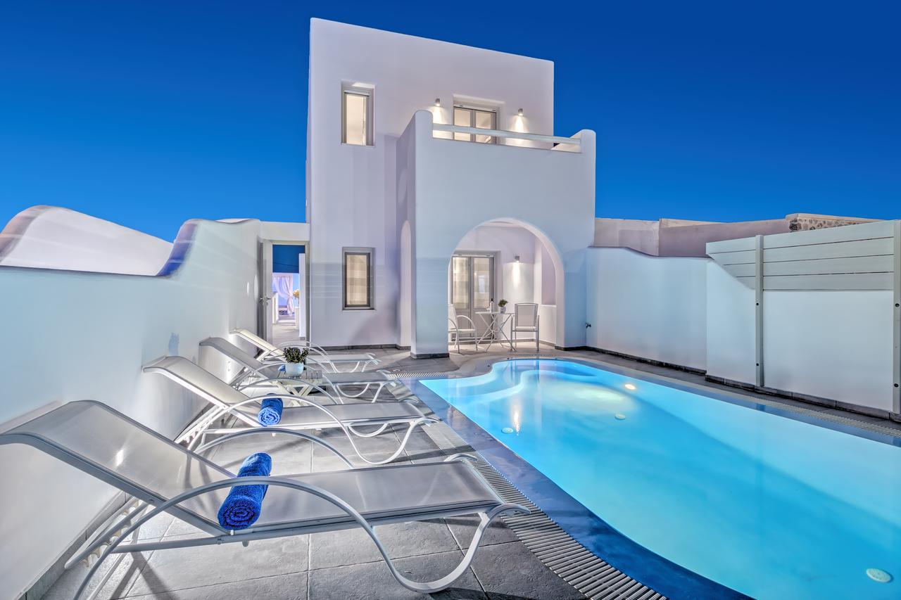 Santorini Blue Senses Villas Mesaria Exteriér fotografie